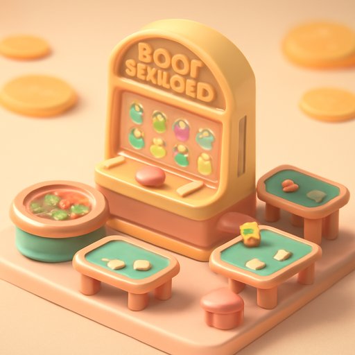 7555bd Book of Dead arcade screen